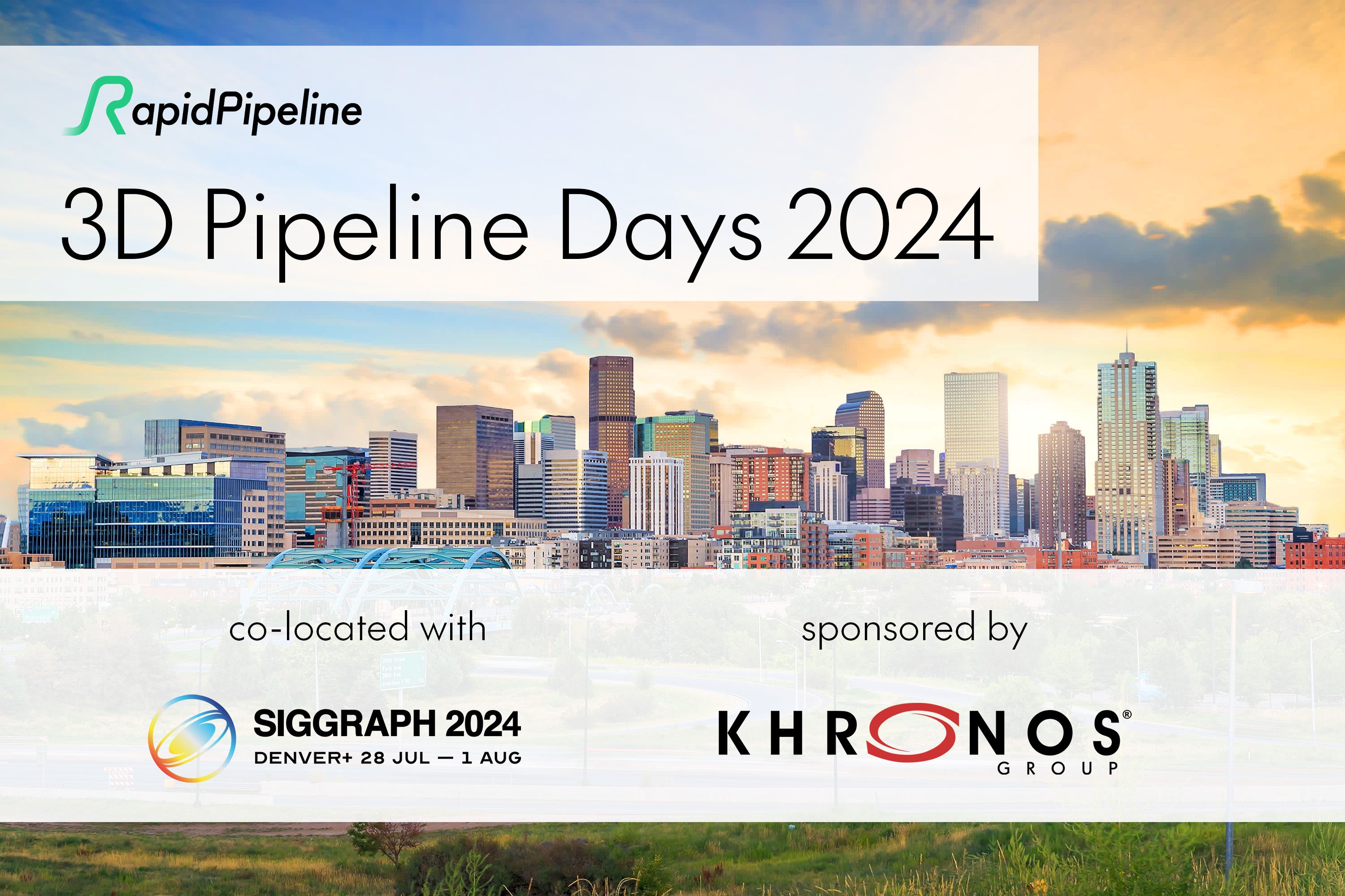 3D Pipeline Days 2024 banner