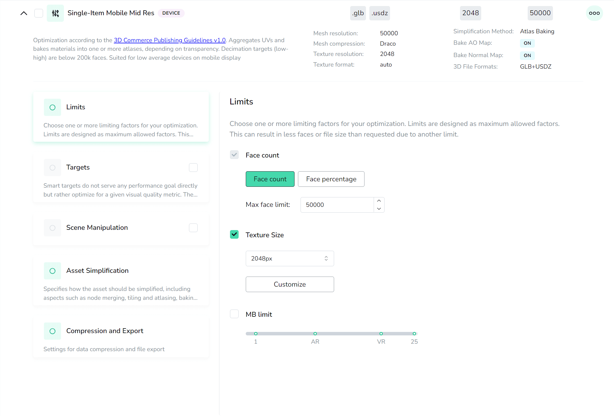 RapidPipeline Single Item Mobile Preset.png